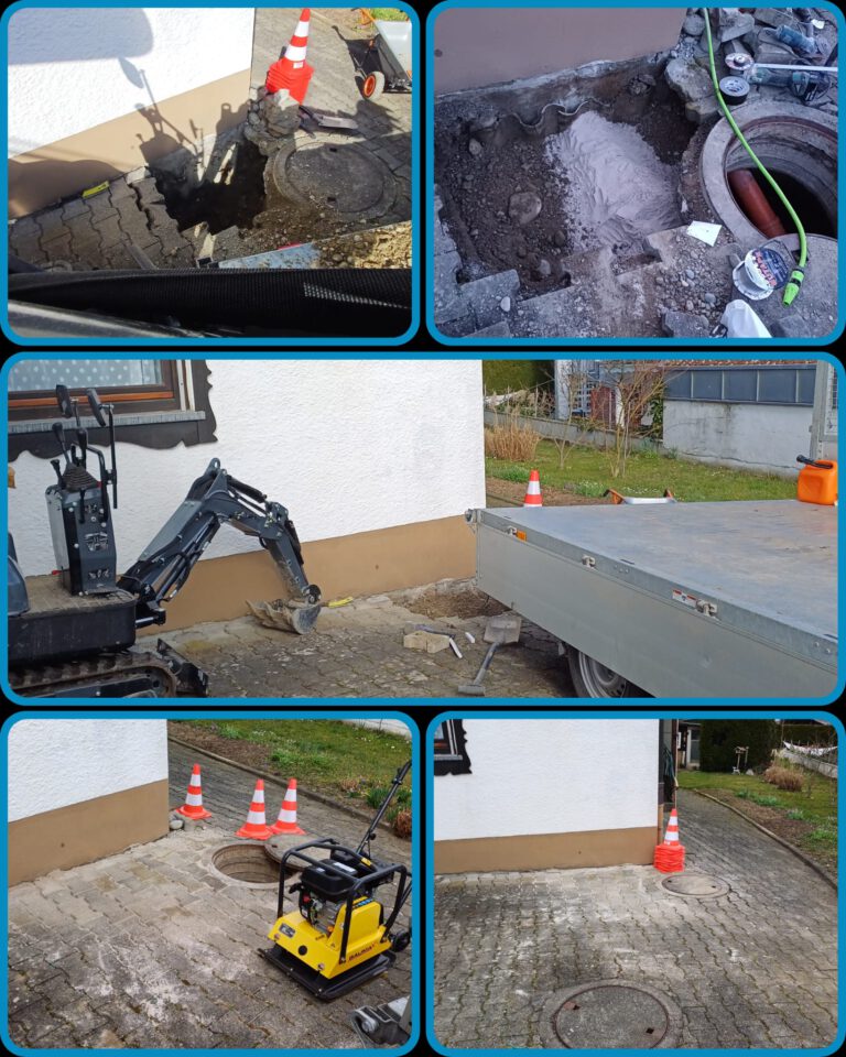 Reparatur am Haus