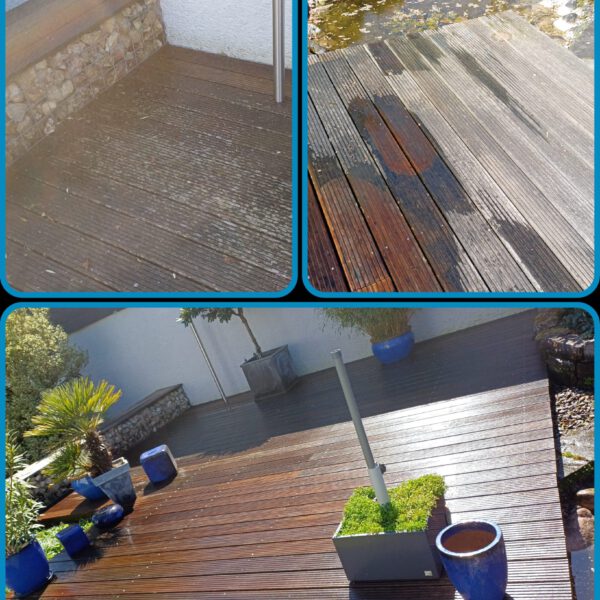 Terrassenreinigung