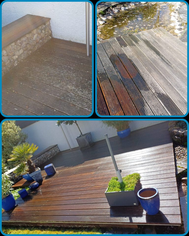 Terrassenreinigung