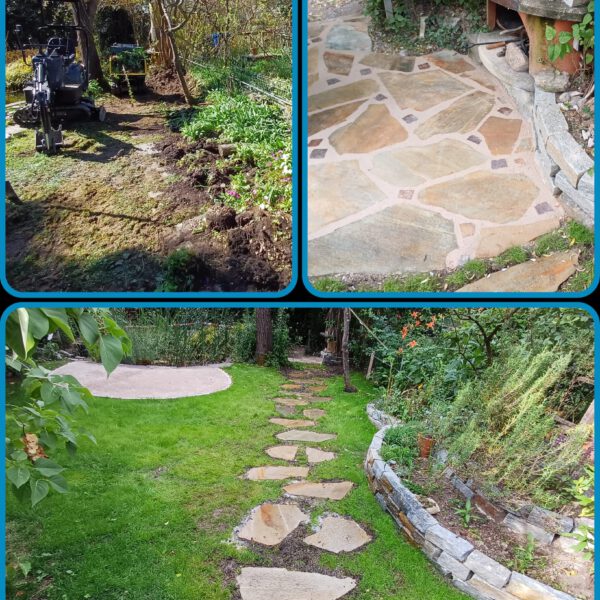 Gartenumgestaltung
