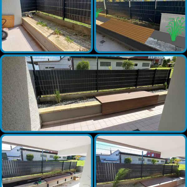 Neue Sitzecke