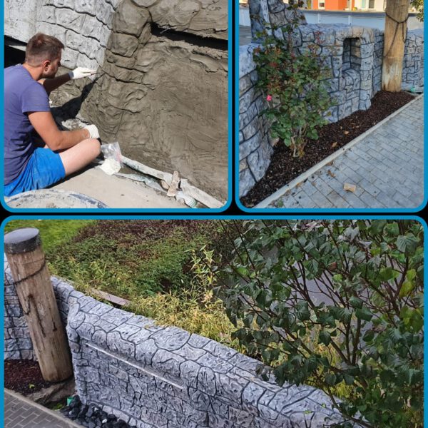 Modellierung einer Mauer