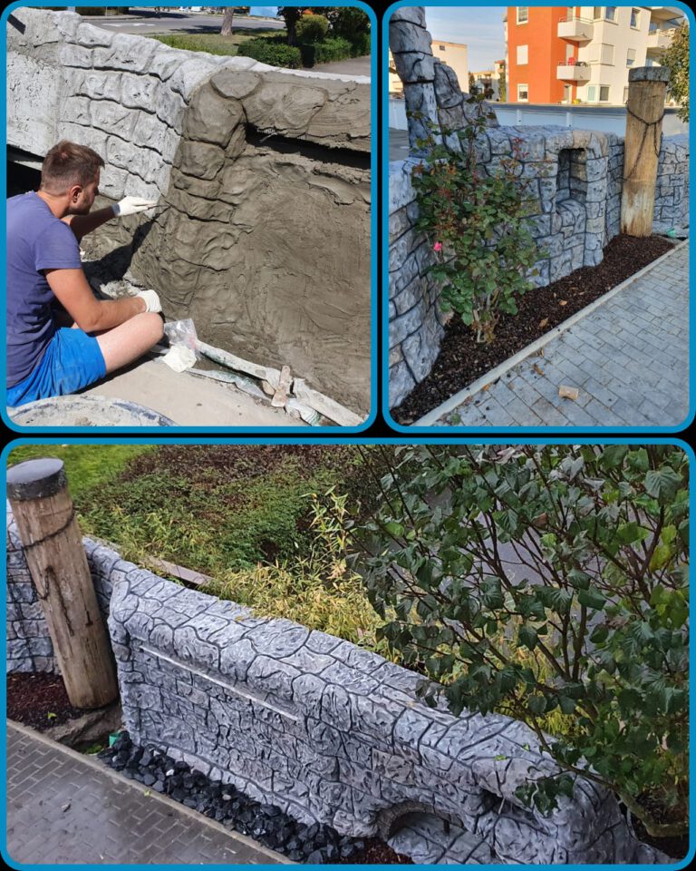 Modellierung einer Mauer