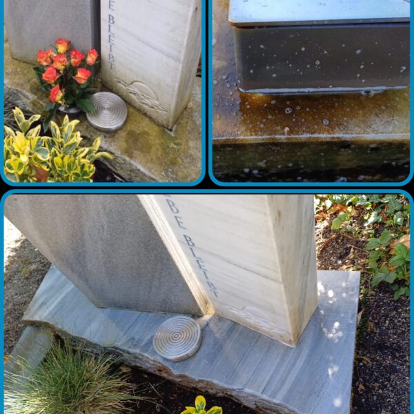 Grabsteinreinigung