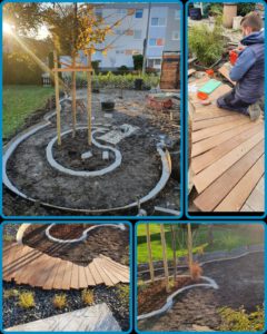 Gartenneugestaltung