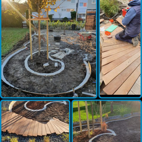 Gartenneugestaltung