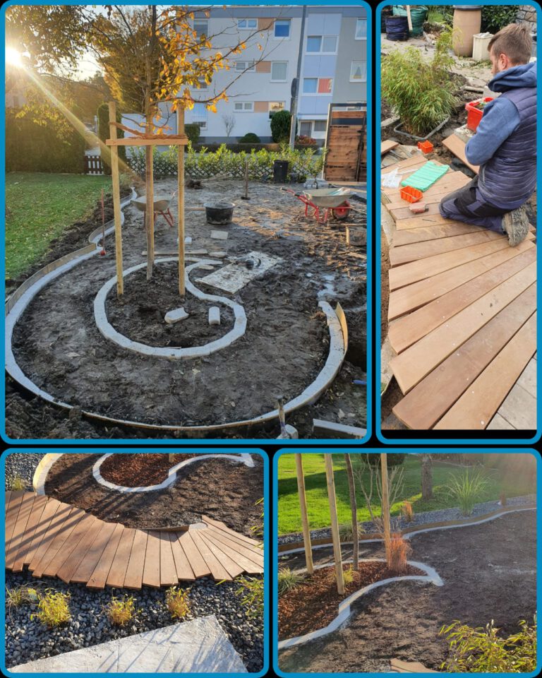 Gartenneugestaltung